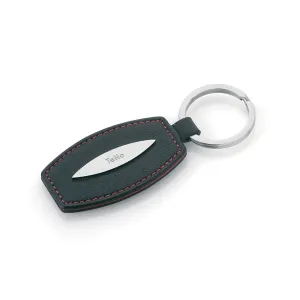 070.5004R TeNo Leather & Steel Keyring