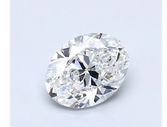 0.73 CT Natural Loose Diamond Oval Cut G Color SI1 Clarity GIA Certified
