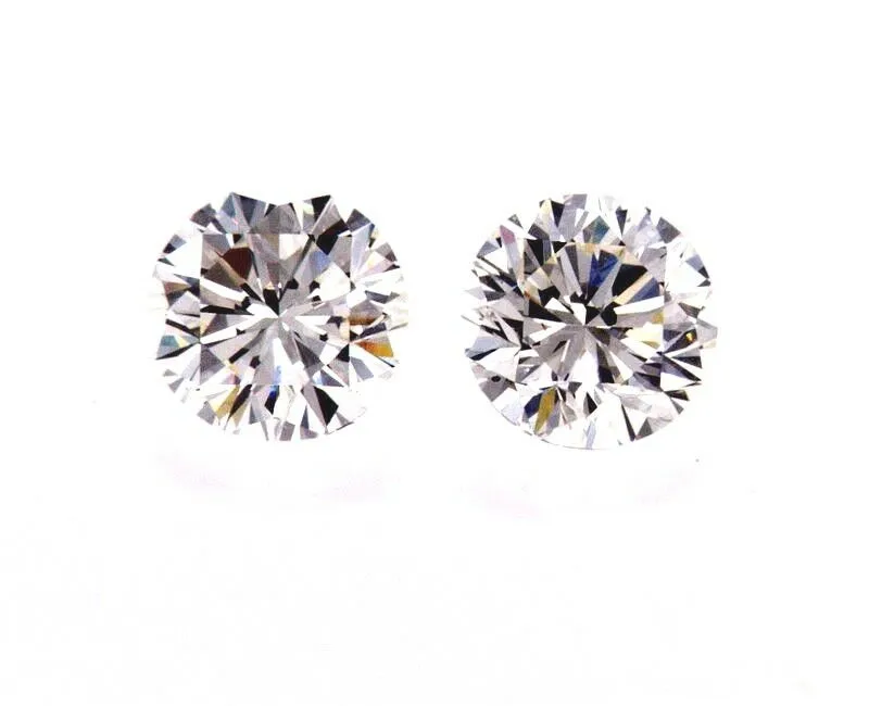 0.80CT Diamond Studs Earrings 14K White Gold GIA Certified Natural Round Cut