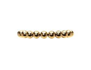 10mm Yellow Gold Filled Bracelet