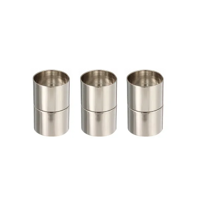 10pcs/lot Gold Strong Magnetic Clasps Fit 3 4 5 6 7 8 10 12 15 mm Leather Cord Bracelets Connectors for Jewelry Making F773