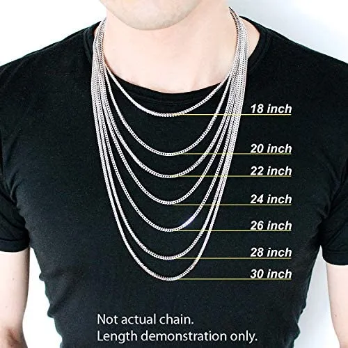 14K Gold Plated Sterling Silver Rope Diamond-Cut Link Necklace