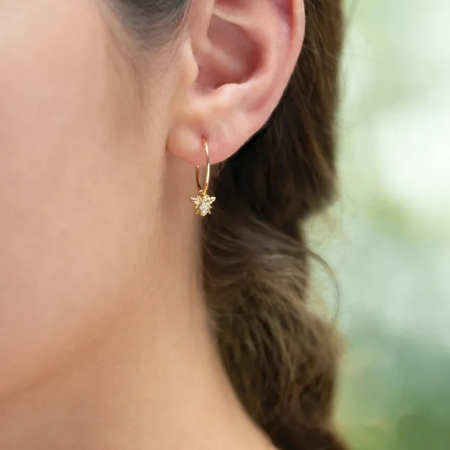 14K Rose Gold 12 mm Endless Huggies