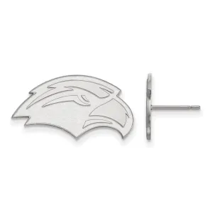 14K White Gold University of Southern Miss Small Post Earrings