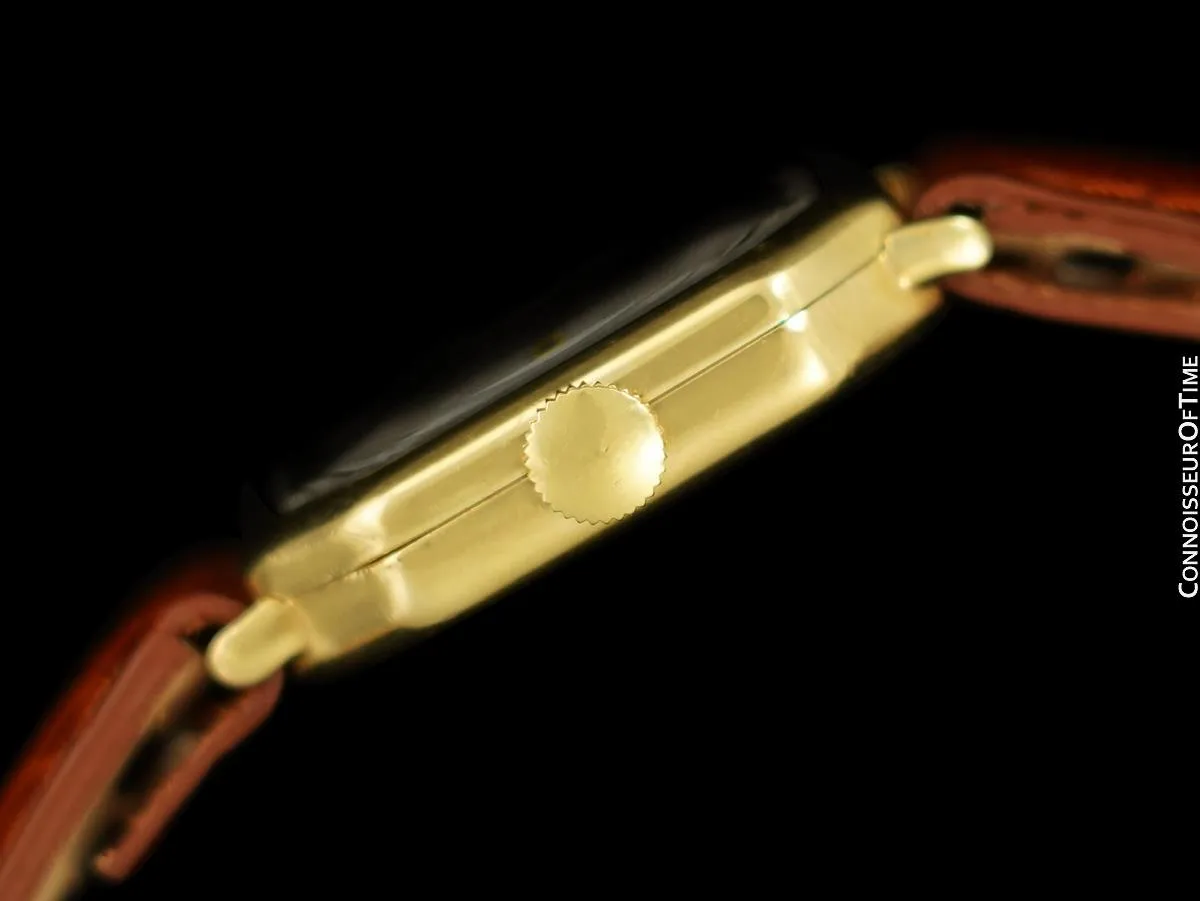 1938 Tiffany & Co. by IWC Vintage Watch with Cresarrow Case - 18K Gold