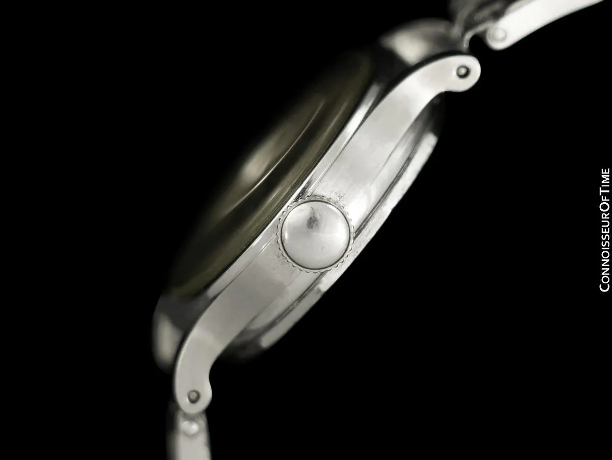 1943 Patek Philippe Vintage Calatrava Ref. 438 Mens Watch with Tiffany Breguet Dial - Stainless Steel