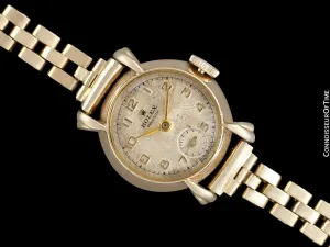 1947 Rolex Vintage Ladies Dress Watch - 18K Gold