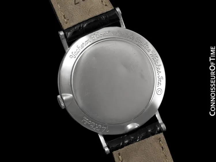 1957 Jaeger-LeCoultre / Vacheron & Constantin Vintage Galaxy Mystery Dial - 14K White Gold & Diamonds