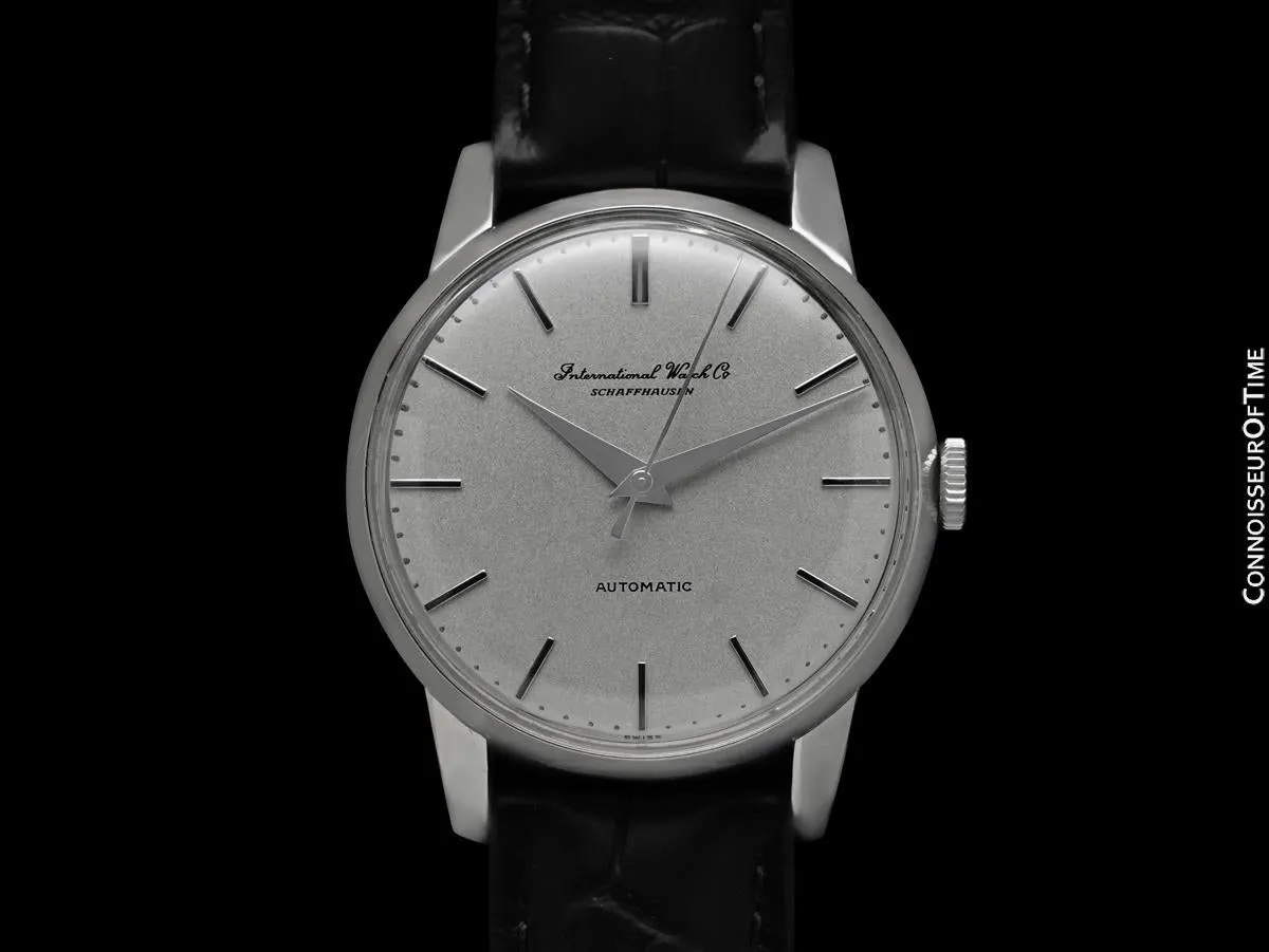1958 IWC Vintage Mens Watch, Cal. 853 Automatic - Platinum