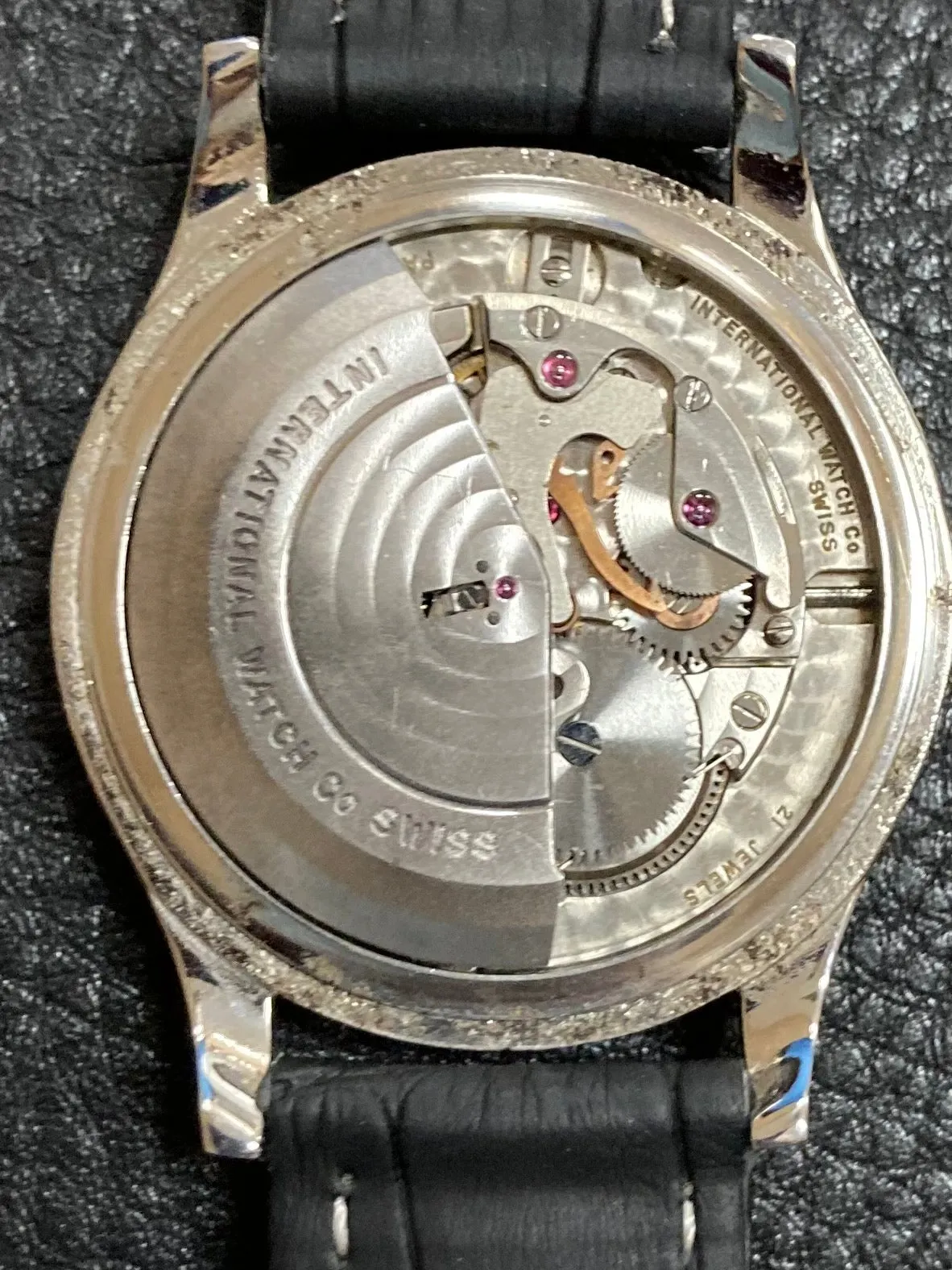 1960 IWC Vintage Mens Watch, Cal. 853 Automatic - Stainless Steel