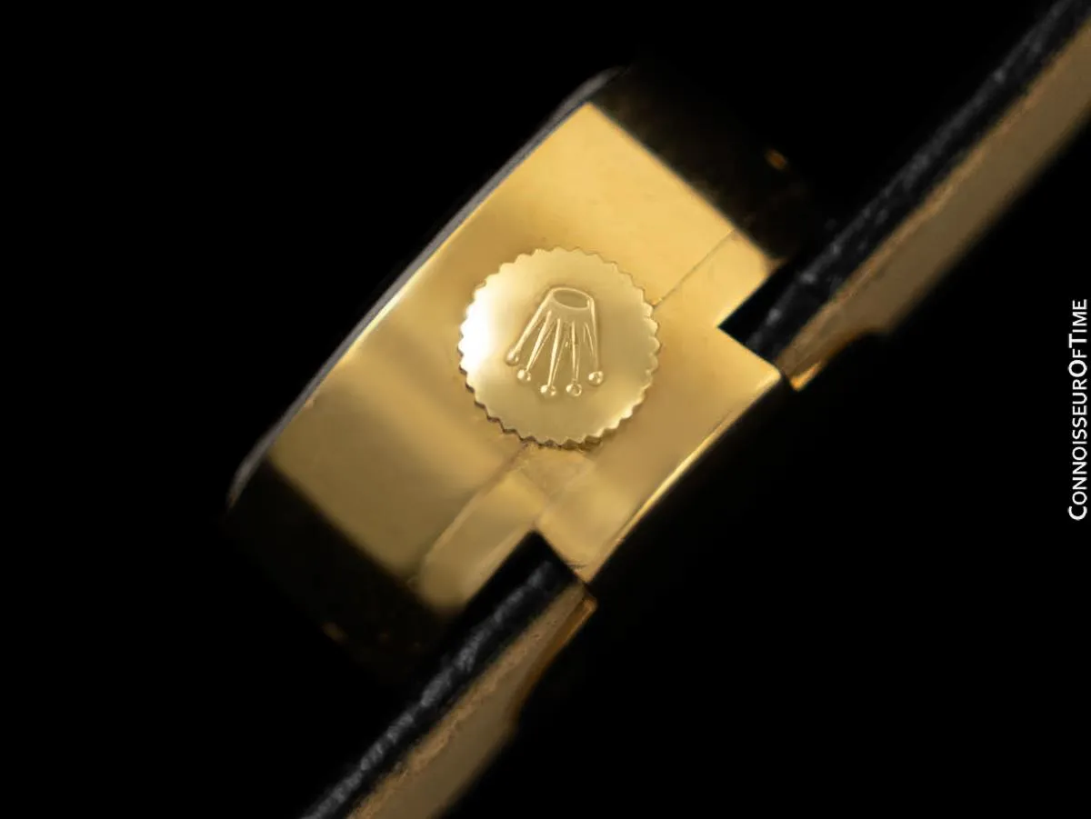 1960's Rolex Chameleon Vintage Ladies Watch with Interchangeable Bands - 18K Gold