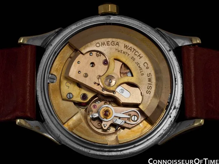 1961 Omega Constellation Vintage Mens Watch, Automatic - 14K Gold & Stainless Steel