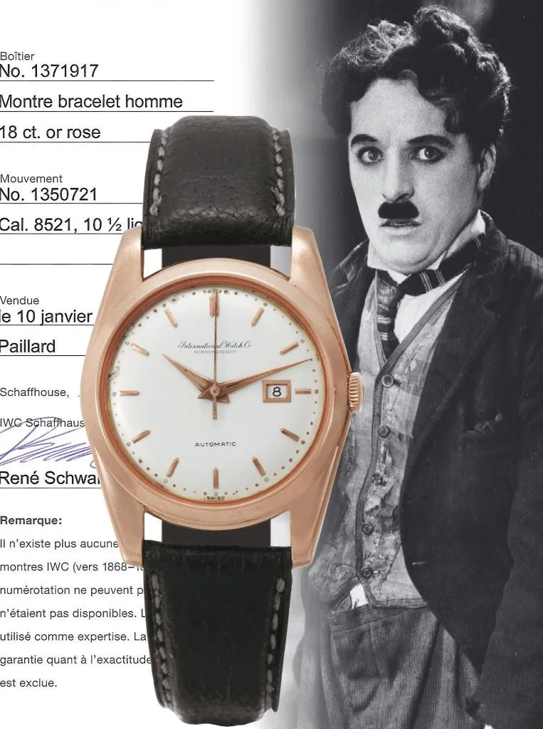 1962 IWC Vintage Mens Full Size Watch, Cal. 853 Automatic - Stainless Steel