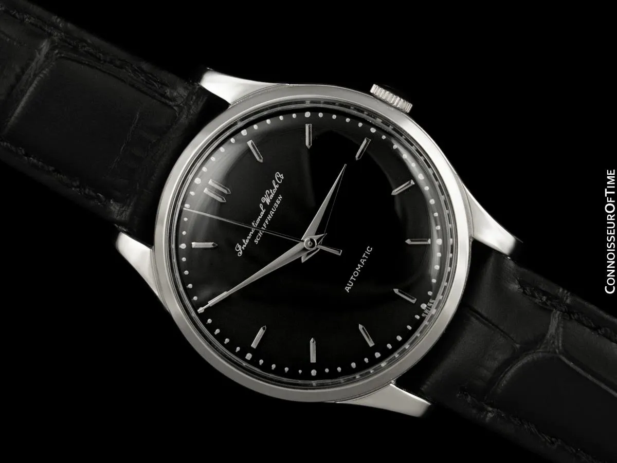 1962 IWC Vintage Mens Full Size Watch, Cal. 853 Automatic - Stainless Steel