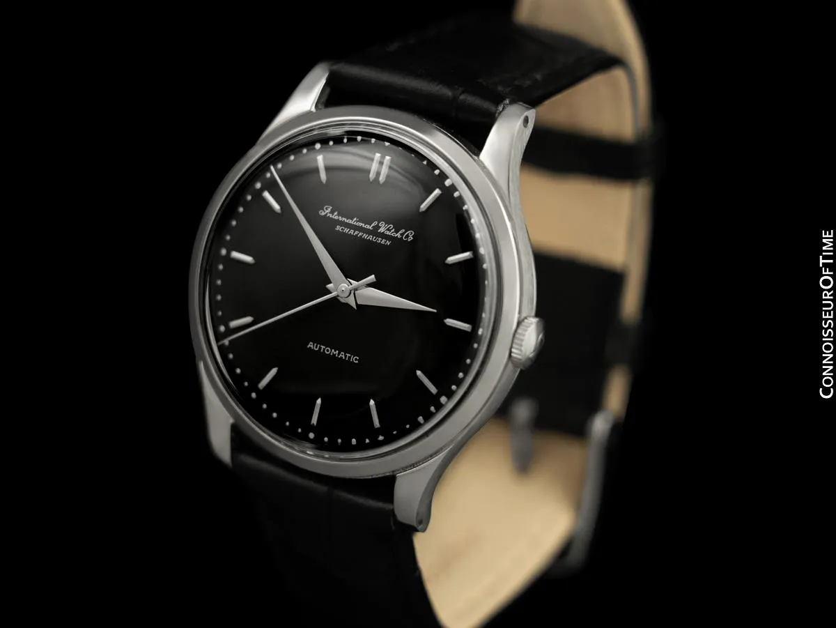 1962 IWC Vintage Mens Full Size Watch, Cal. 853 Automatic - Stainless Steel