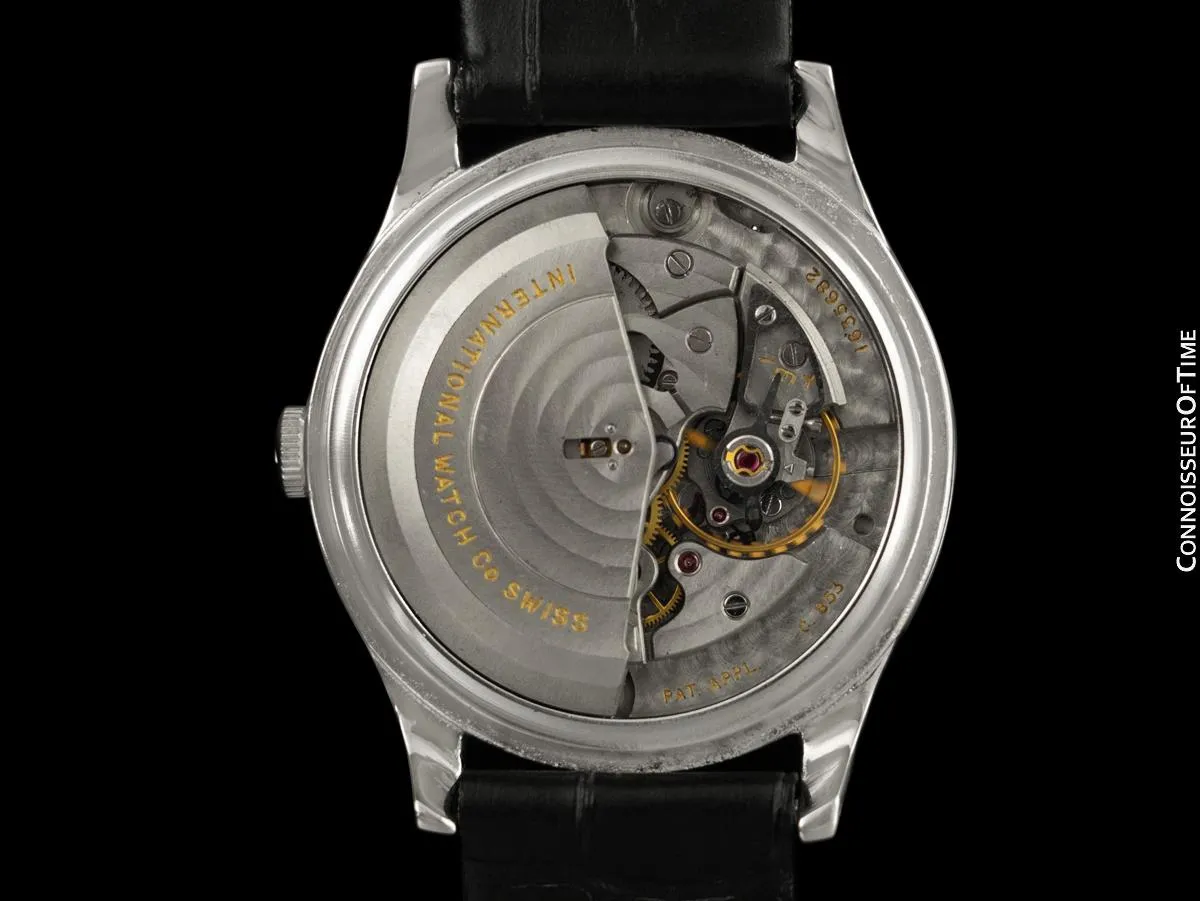 1962 IWC Vintage Mens Full Size Watch, Cal. 853 Automatic - Stainless Steel