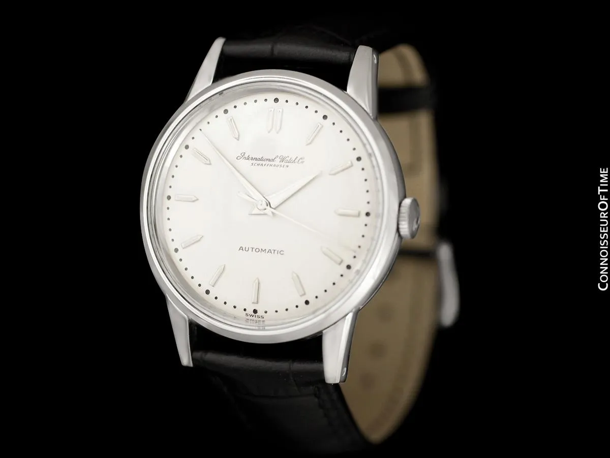1962 IWC Vintage Mens Watch, Cal. 853 Automatic - Stainless Steel