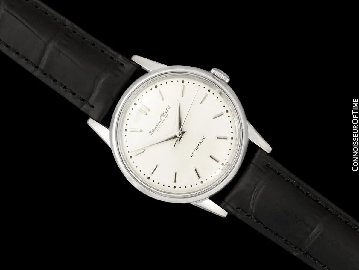 1962 IWC Vintage Mens Watch, Cal. 853 Automatic - Stainless Steel