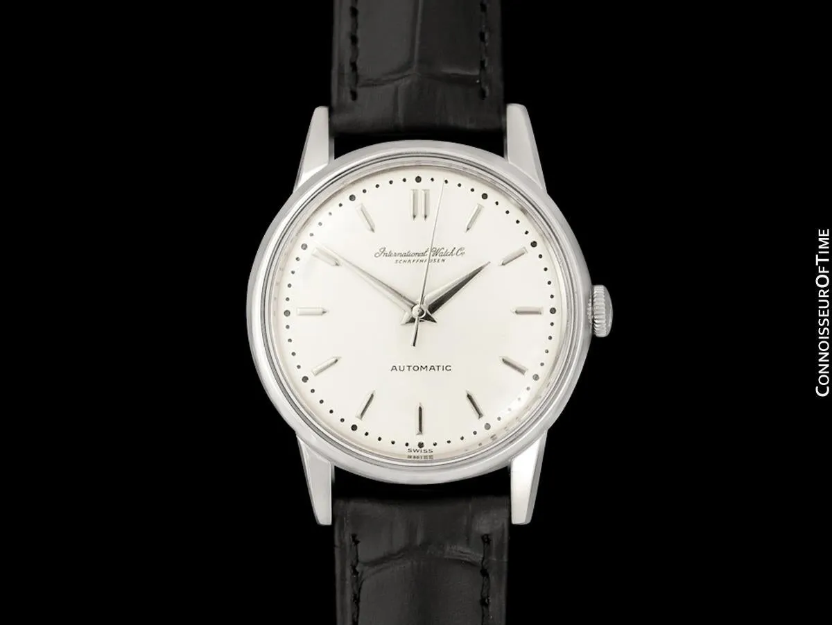 1962 IWC Vintage Mens Watch, Cal. 853 Automatic - Stainless Steel