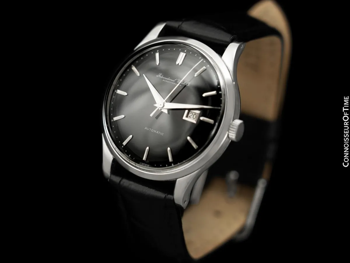 1963 IWC Vintage Mens Fulls Size Watch, Cal. 8531 Automatic with Date - Stainless Steel
