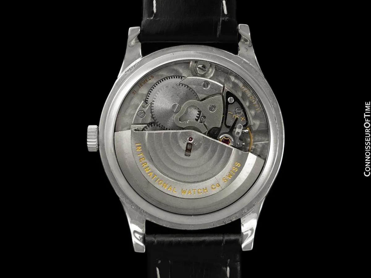 1963 IWC Vintage Mens Fulls Size Watch, Cal. 8531 Automatic with Date - Stainless Steel