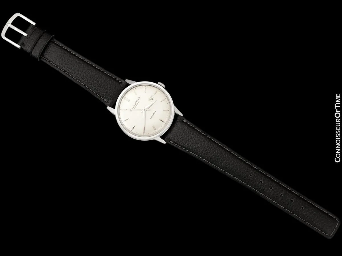 1963 IWC Vintage Mens Watch, Cal. 8531 Automatic with Date - Platinum