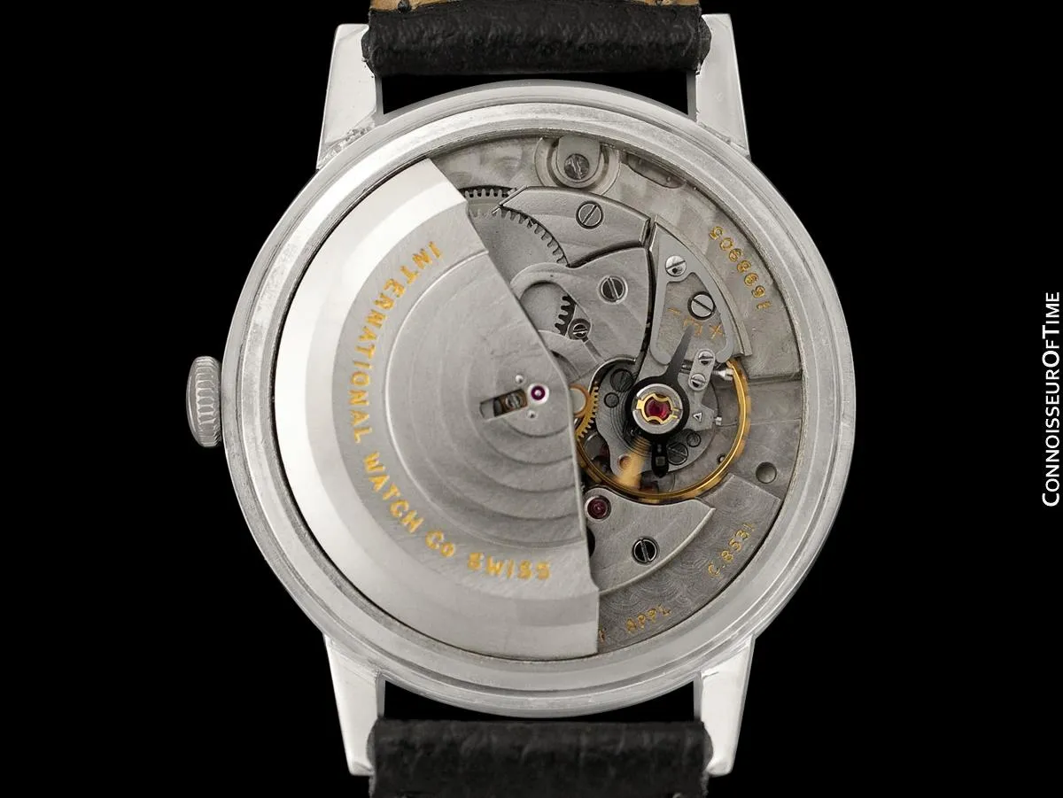 1963 IWC Vintage Mens Watch, Cal. 8531 Automatic with Date - Platinum