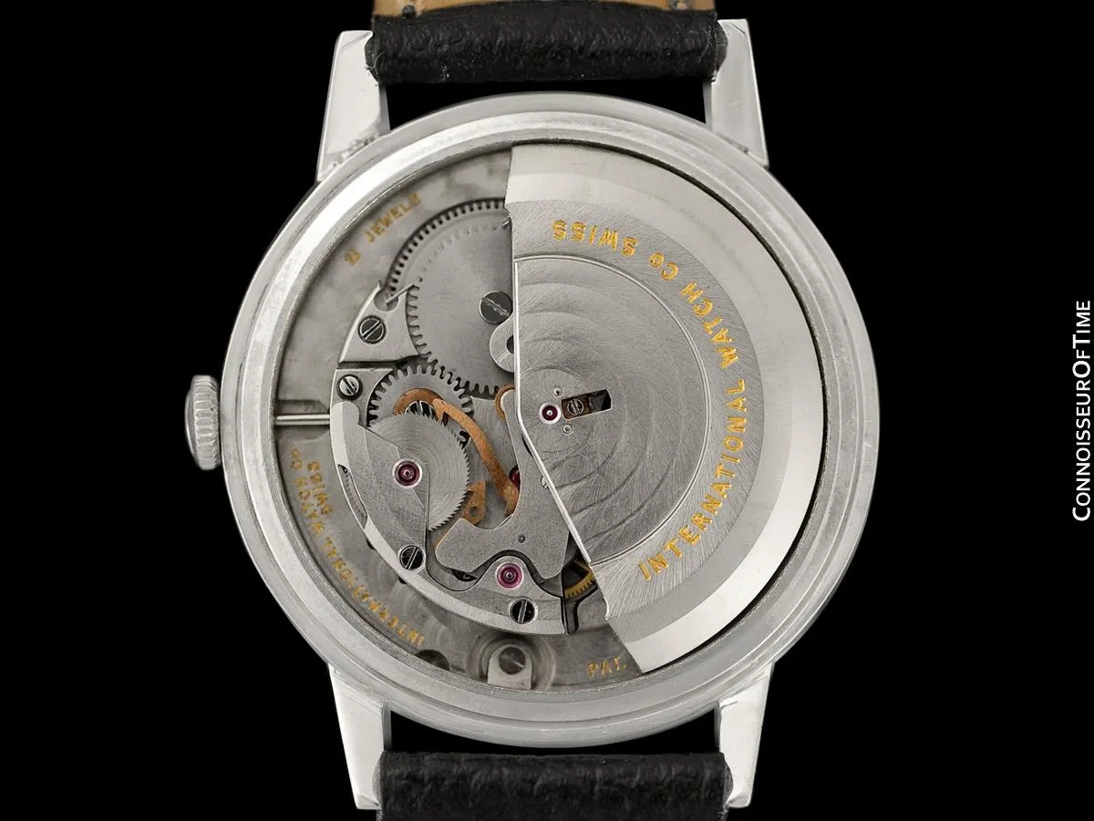 1963 IWC Vintage Mens Watch, Cal. 8531 Automatic with Date - Platinum