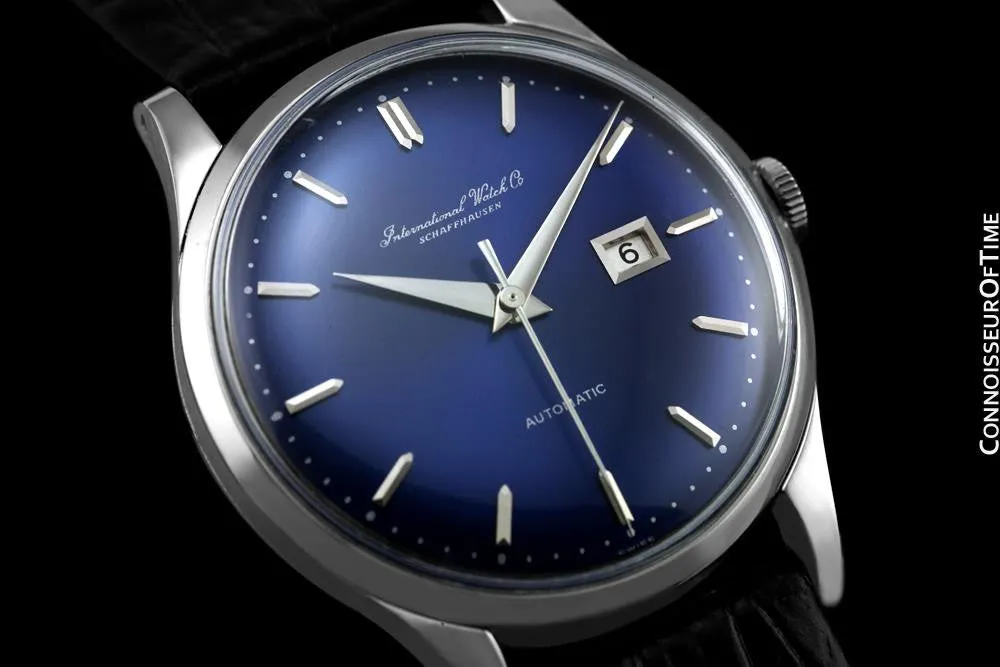 1963 IWC Vintage Mens Watch, Cal. 8531 Automatic with Date - Stainless Steel