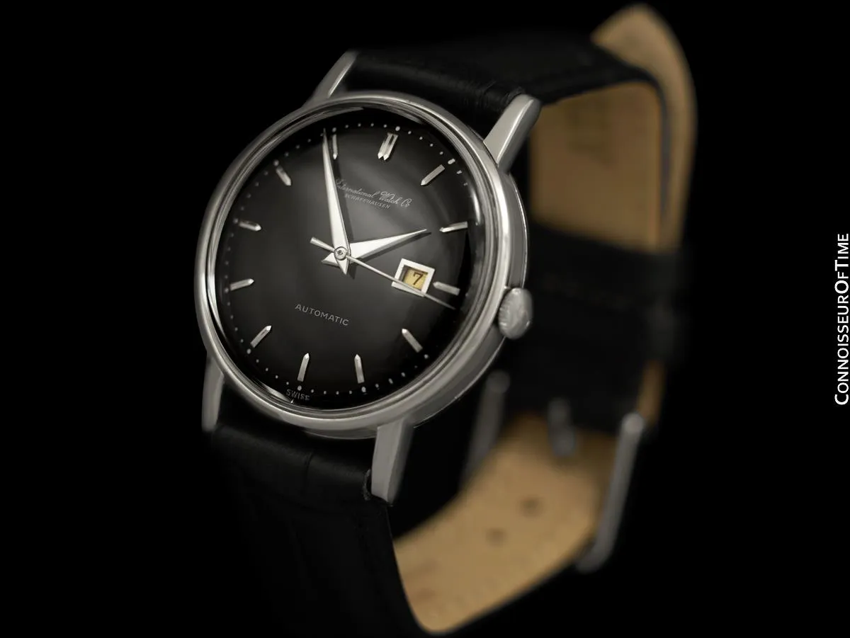 1963 IWC Vintage Mens Watch, Cal. 8531 Automatic with Date - Stainless Steel