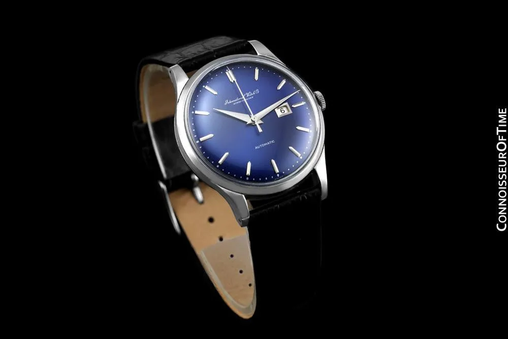 1963 IWC Vintage Mens Watch, Cal. 8531 Automatic with Date - Stainless Steel