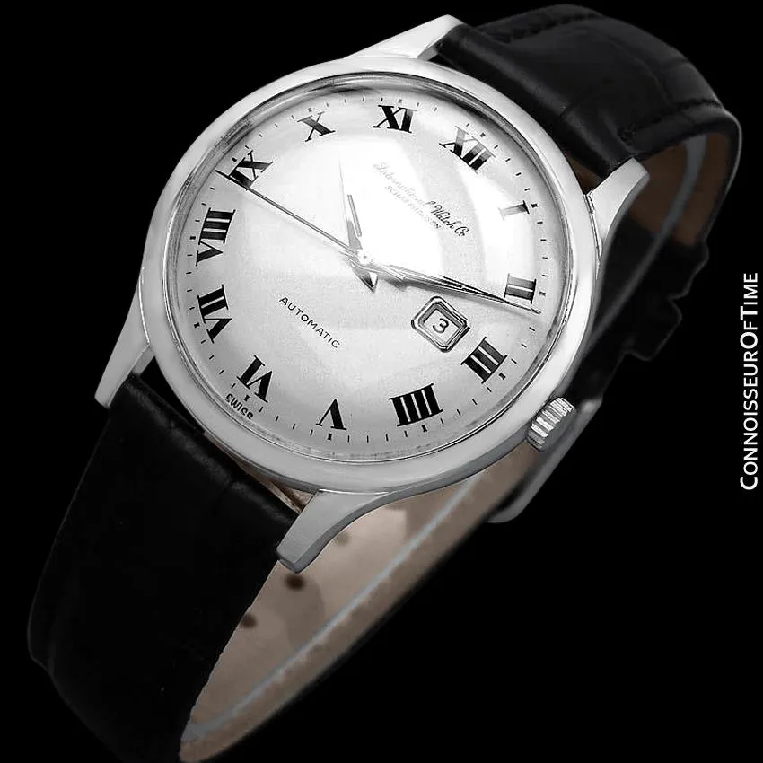 1963 IWC Vintage Mens Watch, Cal. 8531 Automatic with Date - Stainless Steel