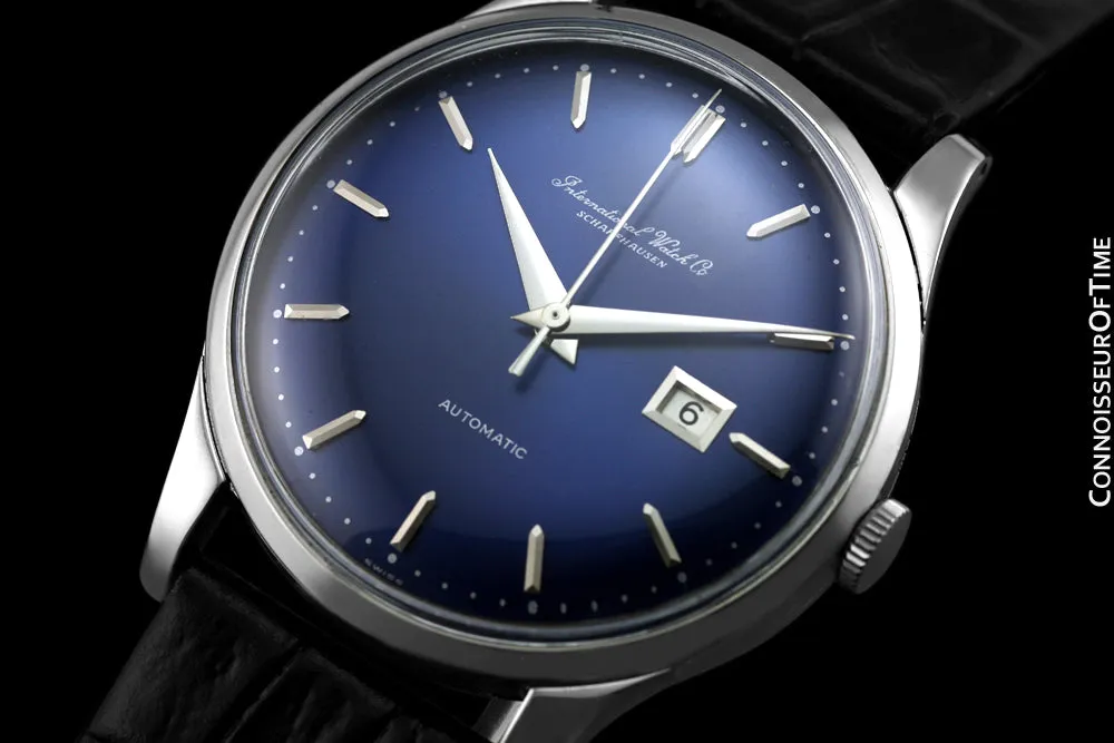 1963 IWC Vintage Mens Watch, Cal. 8531 Automatic with Date - Stainless Steel