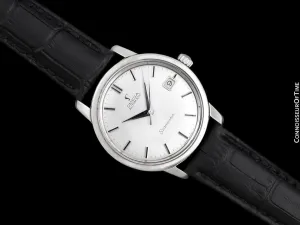 1965 Omega Seamaster Mens Vintage Full Size Watch with 562 Movement, Automatic, Date - Stainless Steel