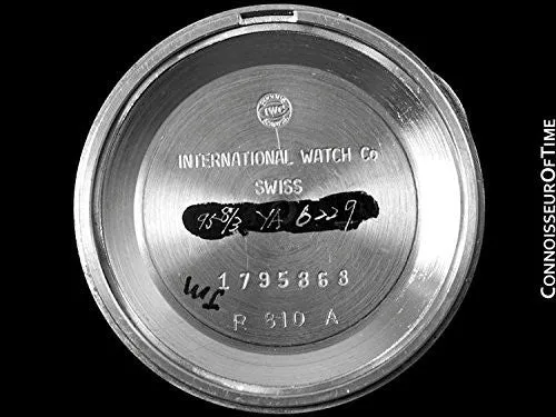 1966 IWC Vintage Mens Watch, Cal. 8541 Automatic with Date, Stainless Steel