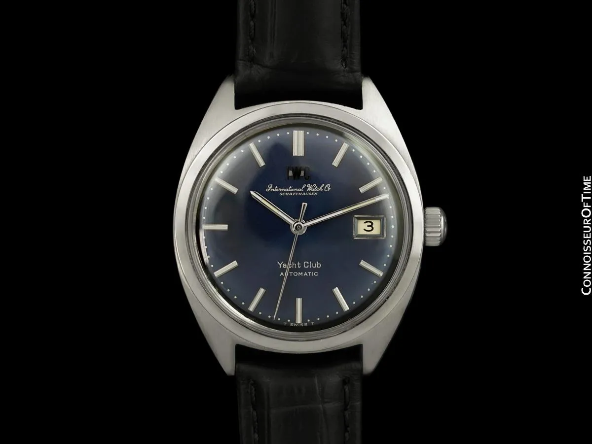 1967 IWC Yacht Club Vintage Large Mens Watch, Cal. 8541 Automatic - Stainless Steel