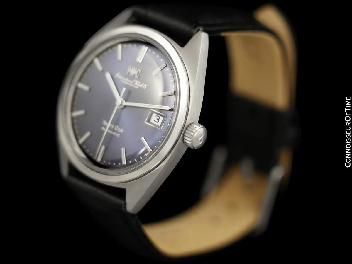 1967 IWC Yacht Club Vintage Large Mens Watch, Cal. 8541 Automatic - Stainless Steel