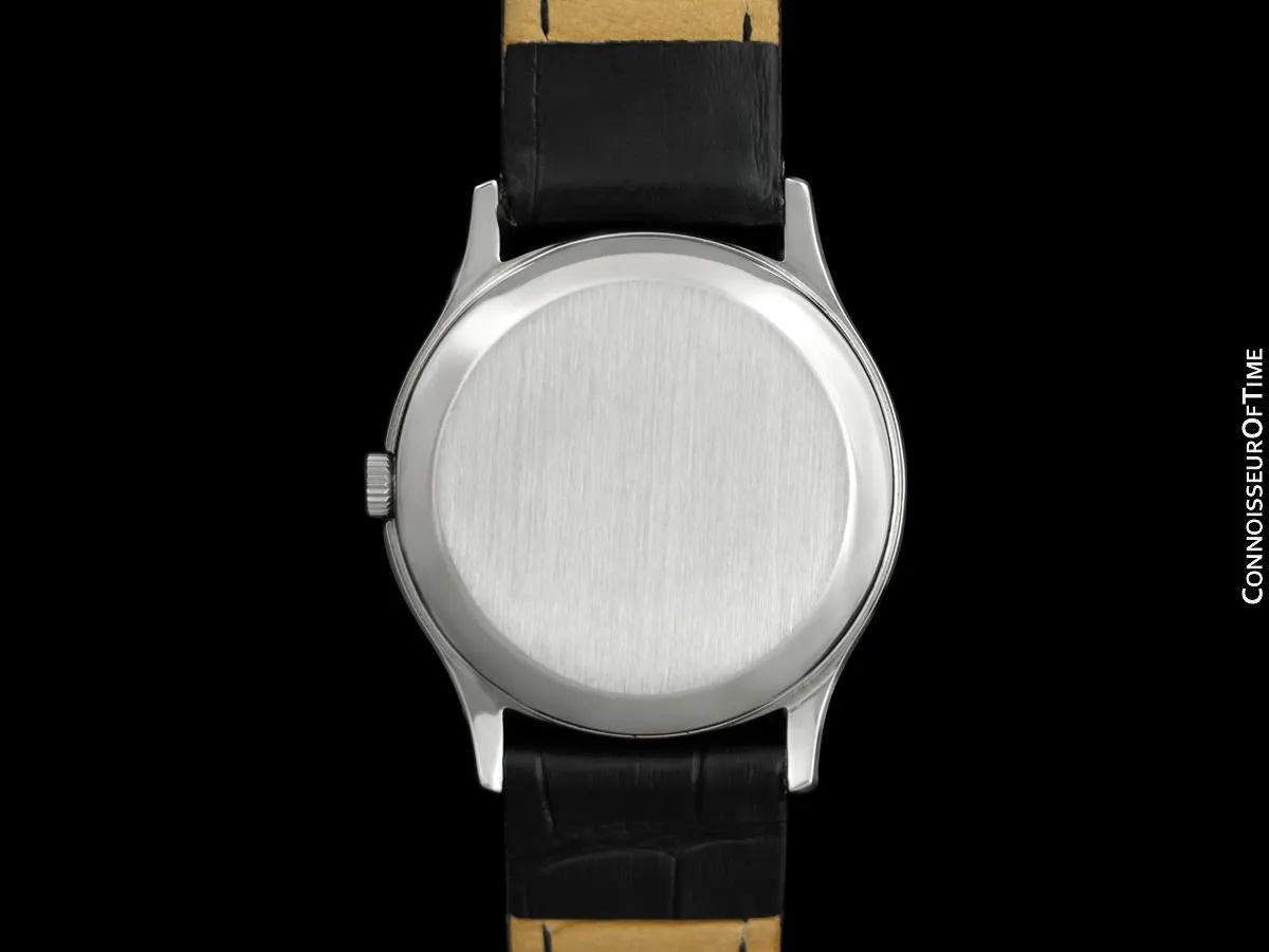 1970 Omega De Ville Vintage Mens Automatic Black Dial Watch - Stainless Steel