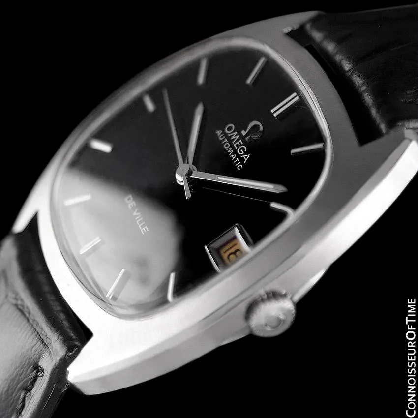 1971 Omega De Ville Vintage Mens Automatic Dress Watch - Stainless Steel