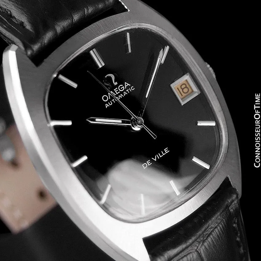 1971 Omega De Ville Vintage Mens Automatic Dress Watch - Stainless Steel