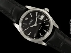 1972 Rolex Oysterdate Vintage Mens Watch with Date - Stainless Steel
