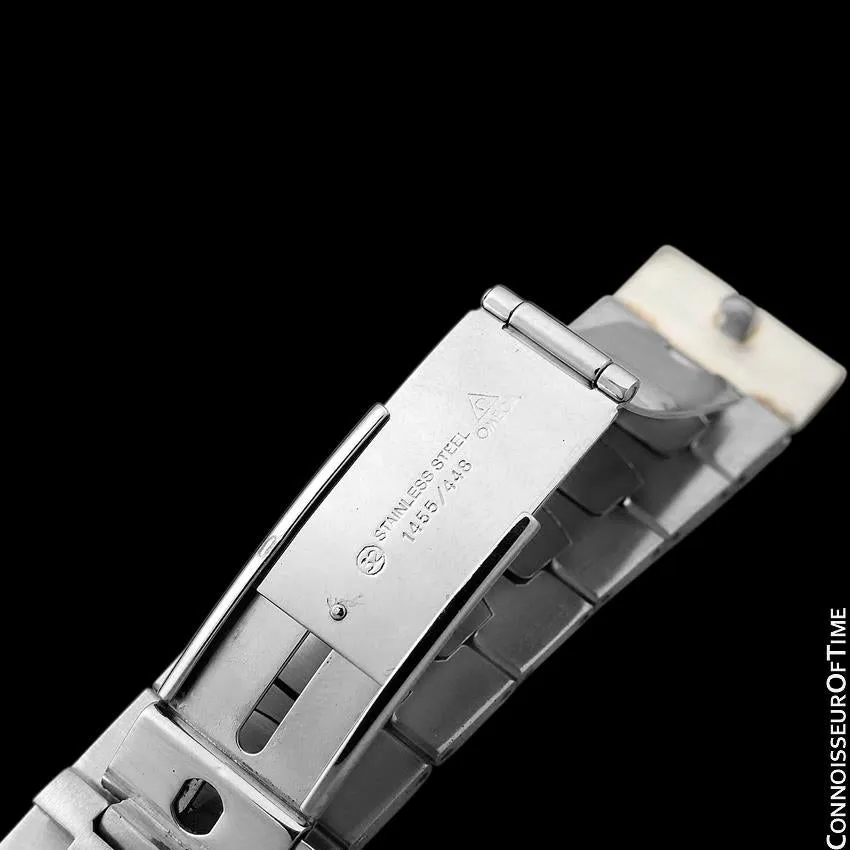 1989 Omega Polaris Seamaster Mens Divers Watch, Quick Setting Date - Stainless Steel & 18K Gold
