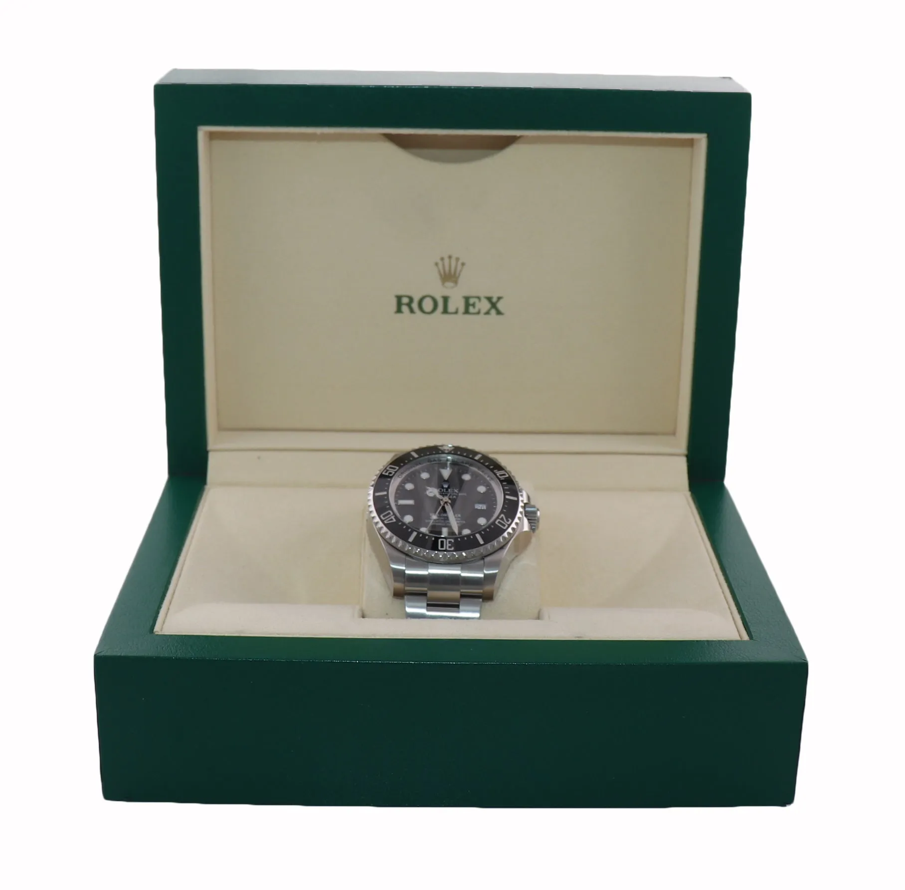 2016-2017 Rolex Sea-Dweller Deepsea 116660 Stainless Steel 44mm Black Watch Box
