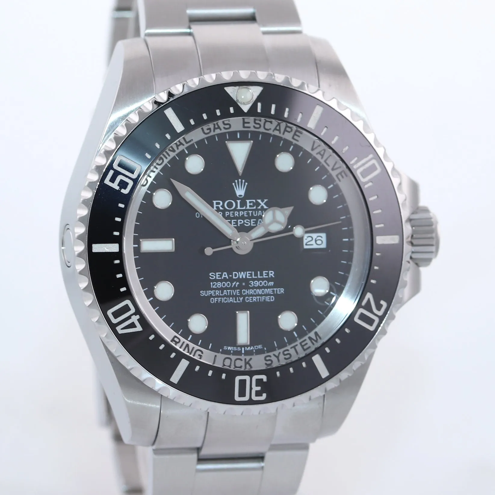 2016-2017 Rolex Sea-Dweller Deepsea 116660 Stainless Steel 44mm Black Watch Box