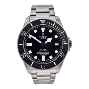 2017 Tudor Pelagos Chronometer Automatic 42mm Black Dial Men's Watch 25600TN