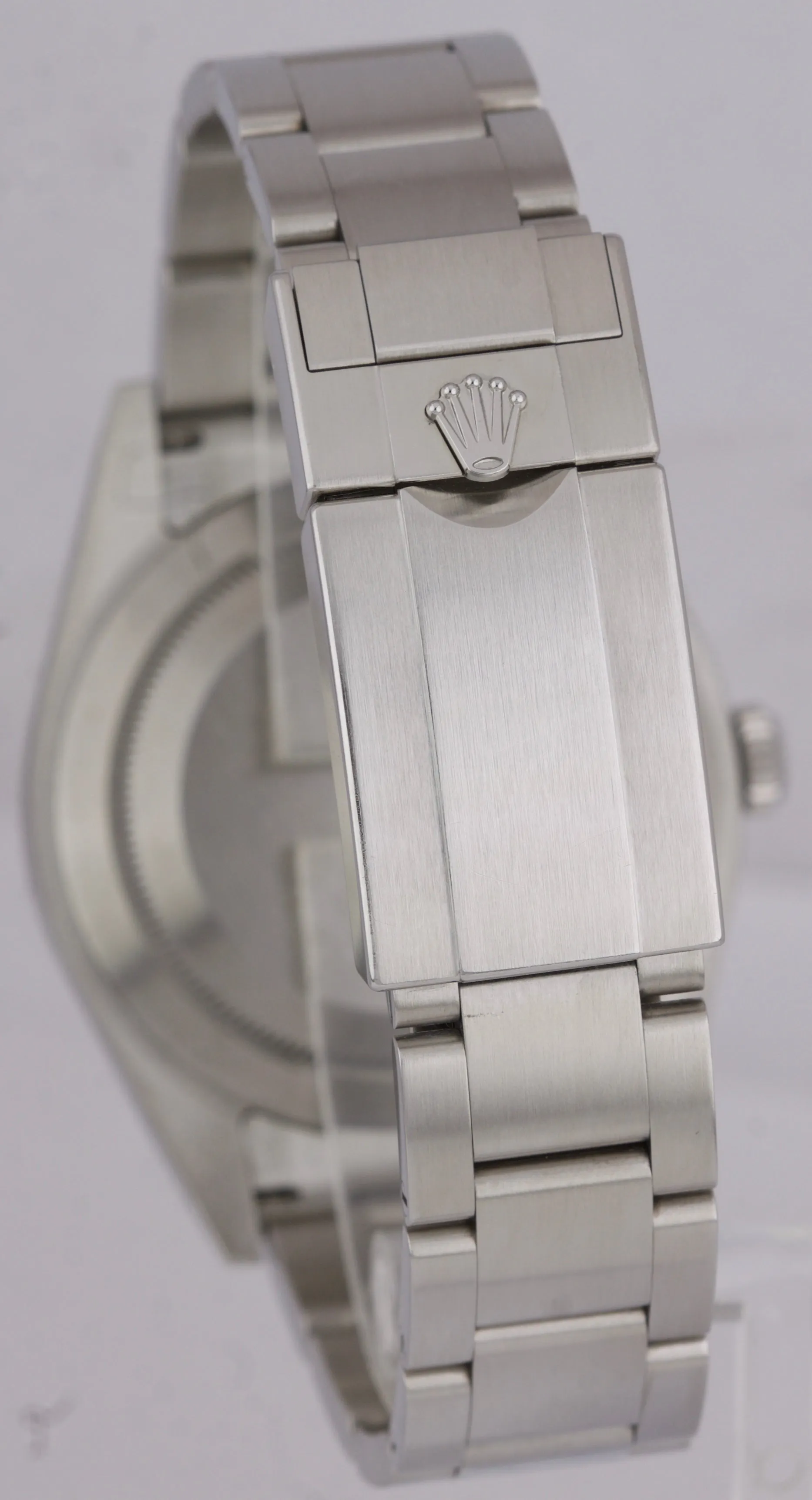 2018 Rolex Explorer I Black 3-6-9 FULL LUME 39mm 214270 Stainless Steel Watch BP