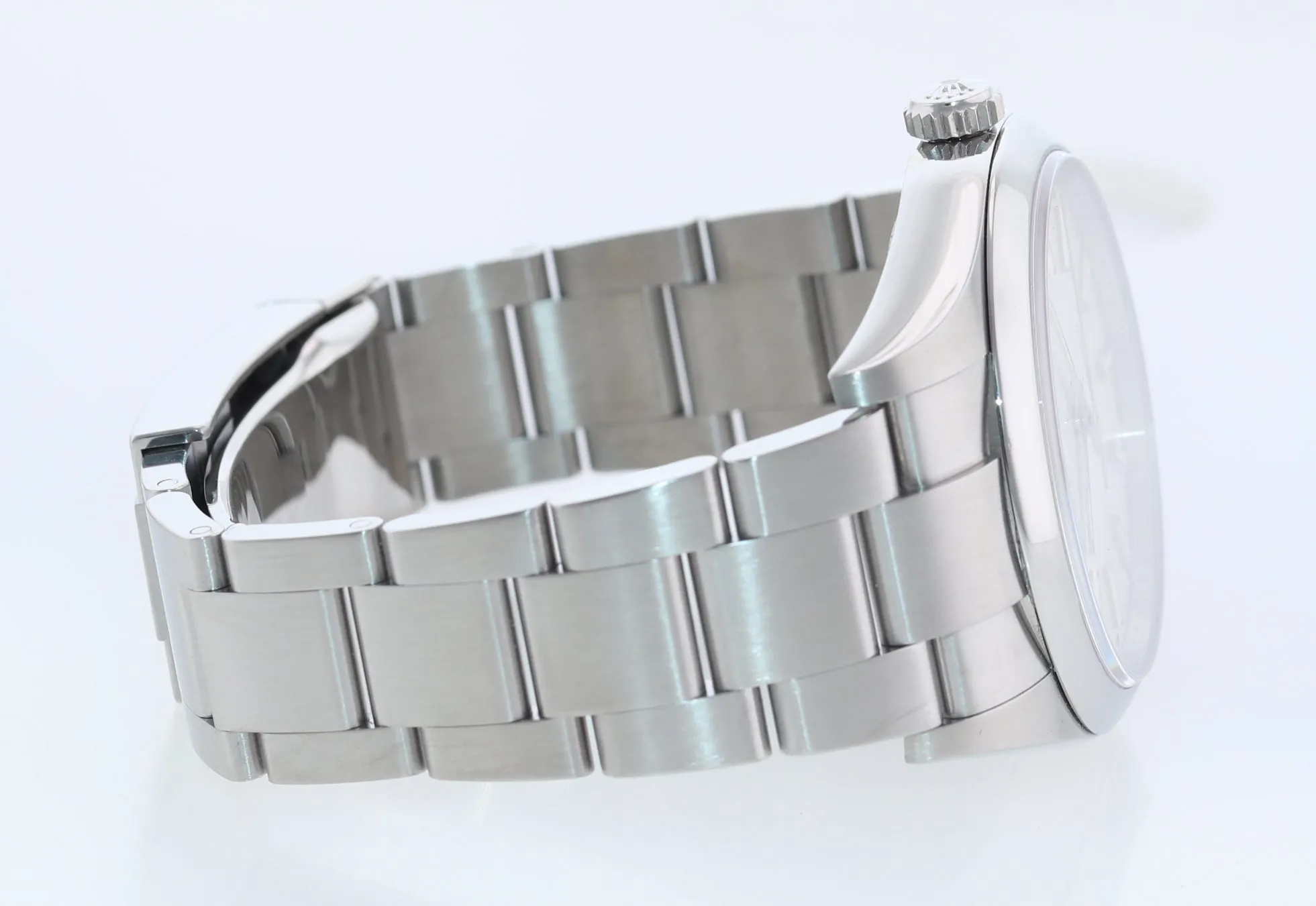 2019 Rolex Oyster Perpetual Steel 39mm White Dial 114300 Watch Box