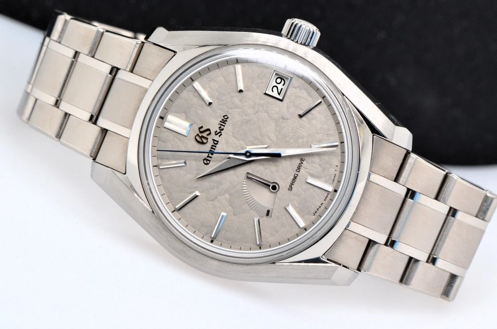 2022 Grand Seiko Heritage Collection Winter Spring Drive Titanium SBGA415 Set
