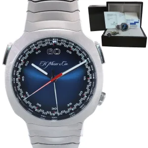 2022 PAPERS H. Moser & Cie. Flyback Streamliner Chrono 42mm Blue 6902-1201 Watch