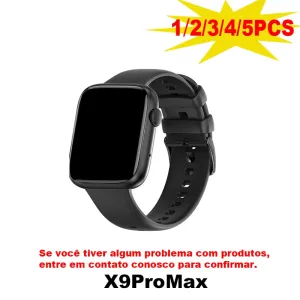 2024 New X9 Pro Max Smart Watch 45mm Bluetooth Call Message Reminder Voice Assistant Sports  Men Women Smart Watch